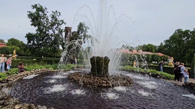 Очарованные красотой России. Белорусы в Петергофе. Нужно видеть — это чудо света!