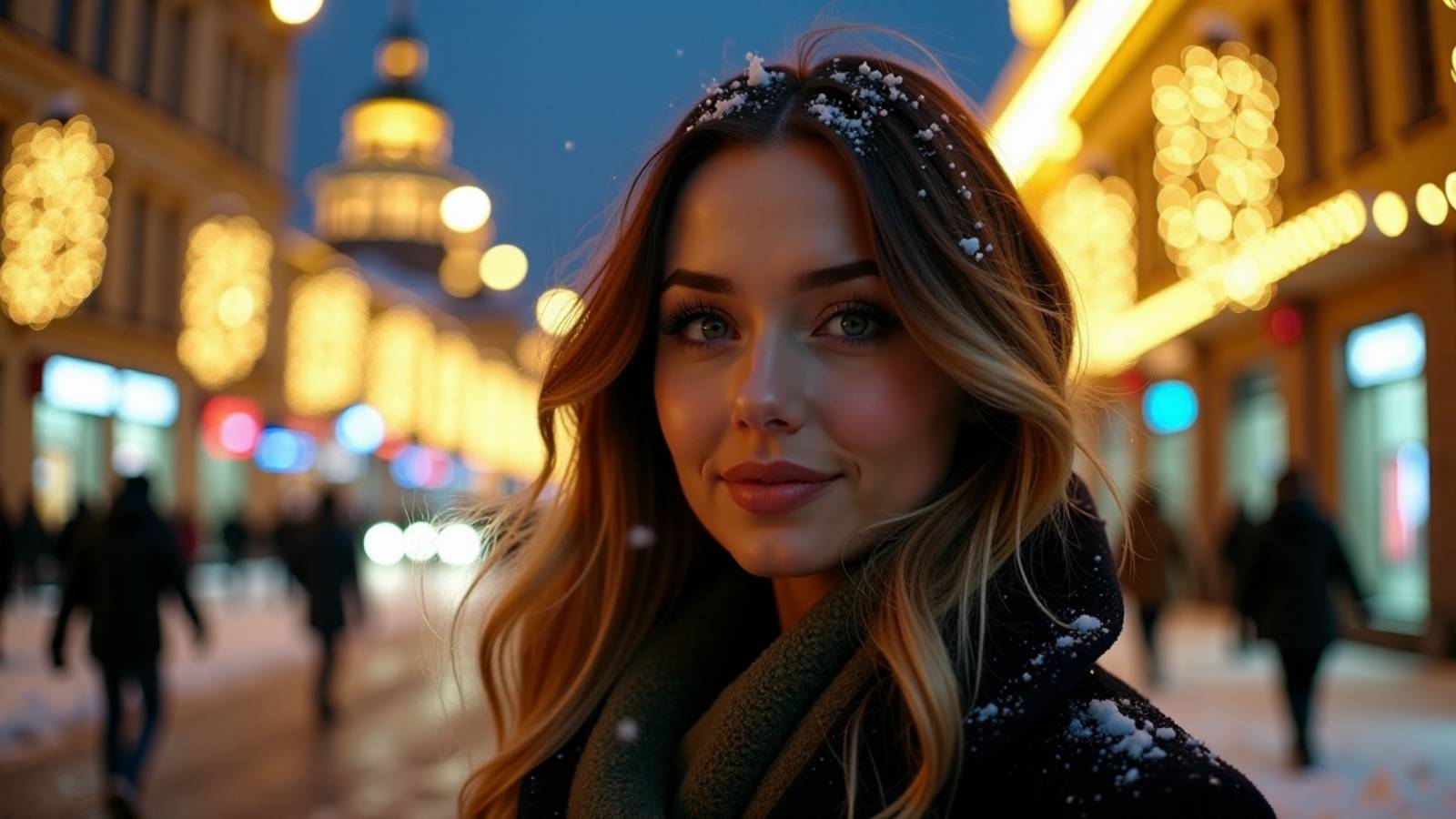 Москва зимой: волшебство Рождественского бульвара и улицы Рождественка ✨❄️ Гуляем по огням!