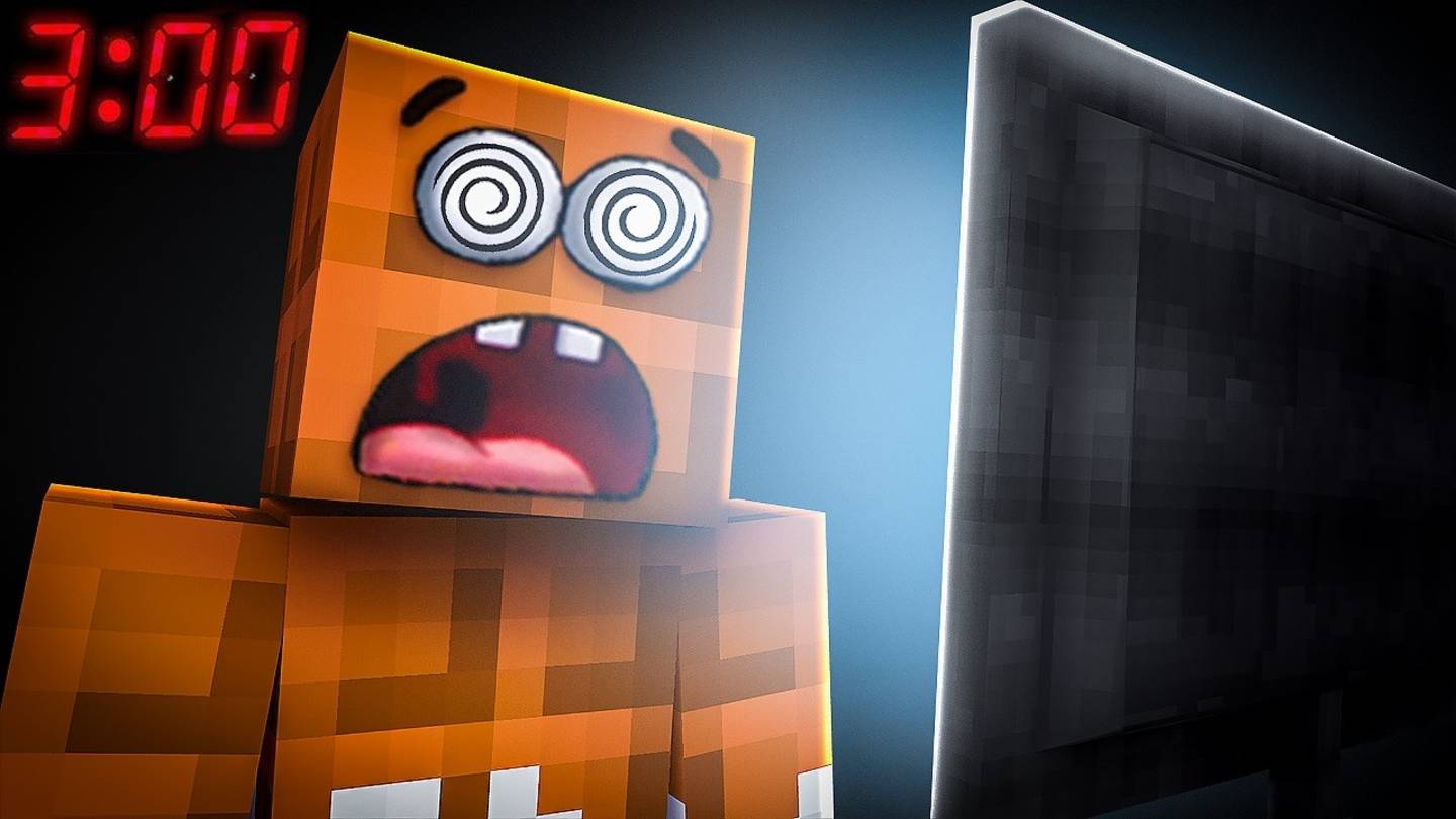 НЕ СМОТРИ Это ЗАПИСЬ в 300 НОЧИ в Майнкрафт! Minecraft