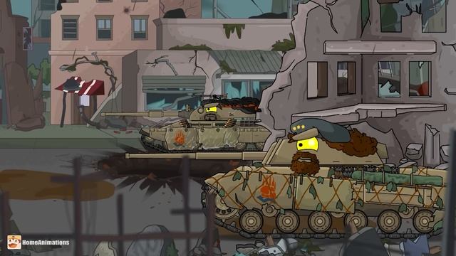 HomeAnimations – Мультики про танки  ⚙️🔥 Металл и пепел – Последний партизанский отряд