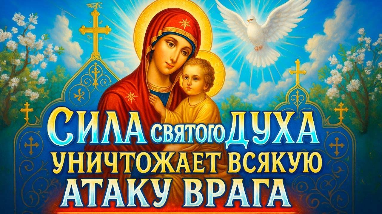 🔥 СИЛА СВЯТОГО ДУХА МОЛИСЬ ТАК — И ЛЮБАЯ АТАКА ВРАГА БУДЕТ СОКРУШЕНА, А ВРАГ БУДЕТ РАЗБИТ! 🔥