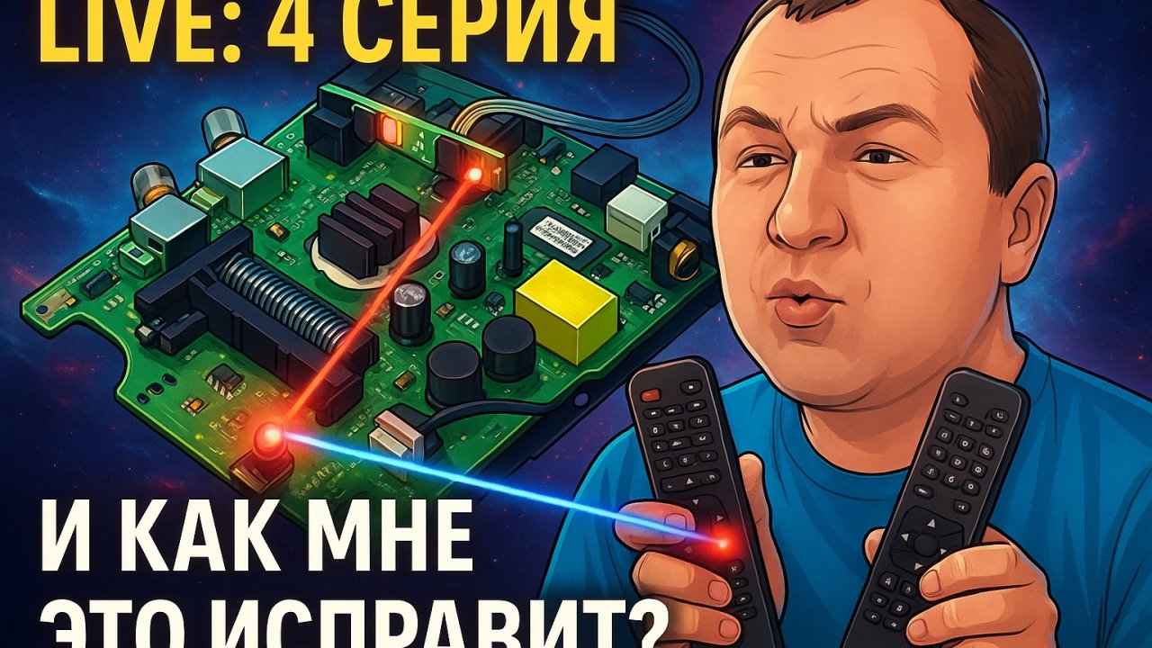 4 серия. Учусь ремонтировать технику.