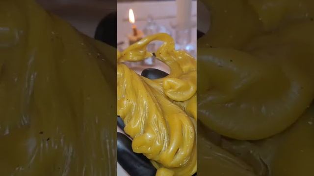 Чистка негатива. Отливка воском.