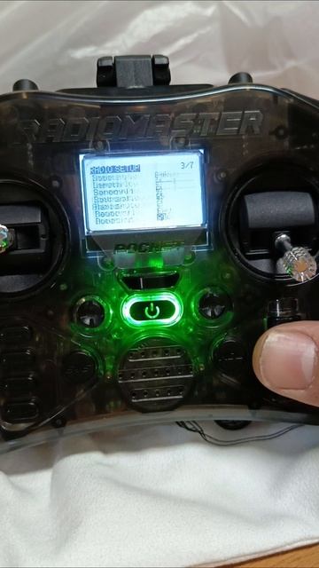 Radiomaster Pocket для левши.