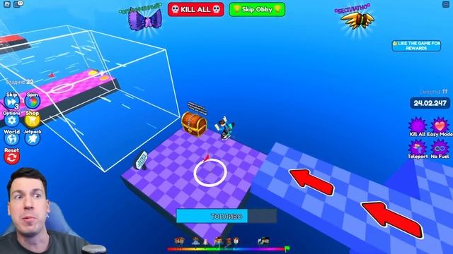 ВЛАДУС ИГРАЕТ [VLADUS] 219. 🚀 Роблокс, НО у тебя Всегда Есть ДЖЕТПАК!