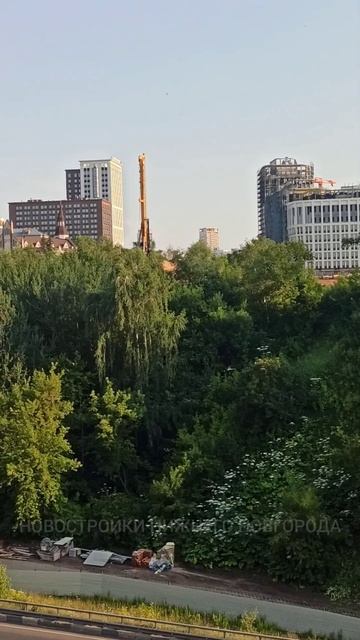 Вид на новостройки Нижегородского района с улицы Ярославской // Июль 2025