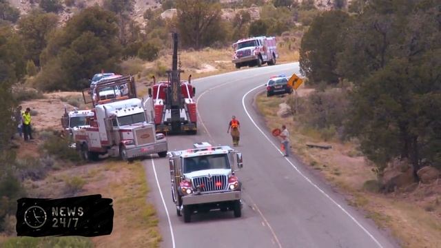 Момент ДТП в Енакиеве, где погибли 2 и пострадали 23 человека, попал на видео