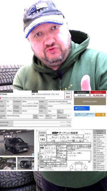 Lada Niva - Нива в Японии  #воколесо