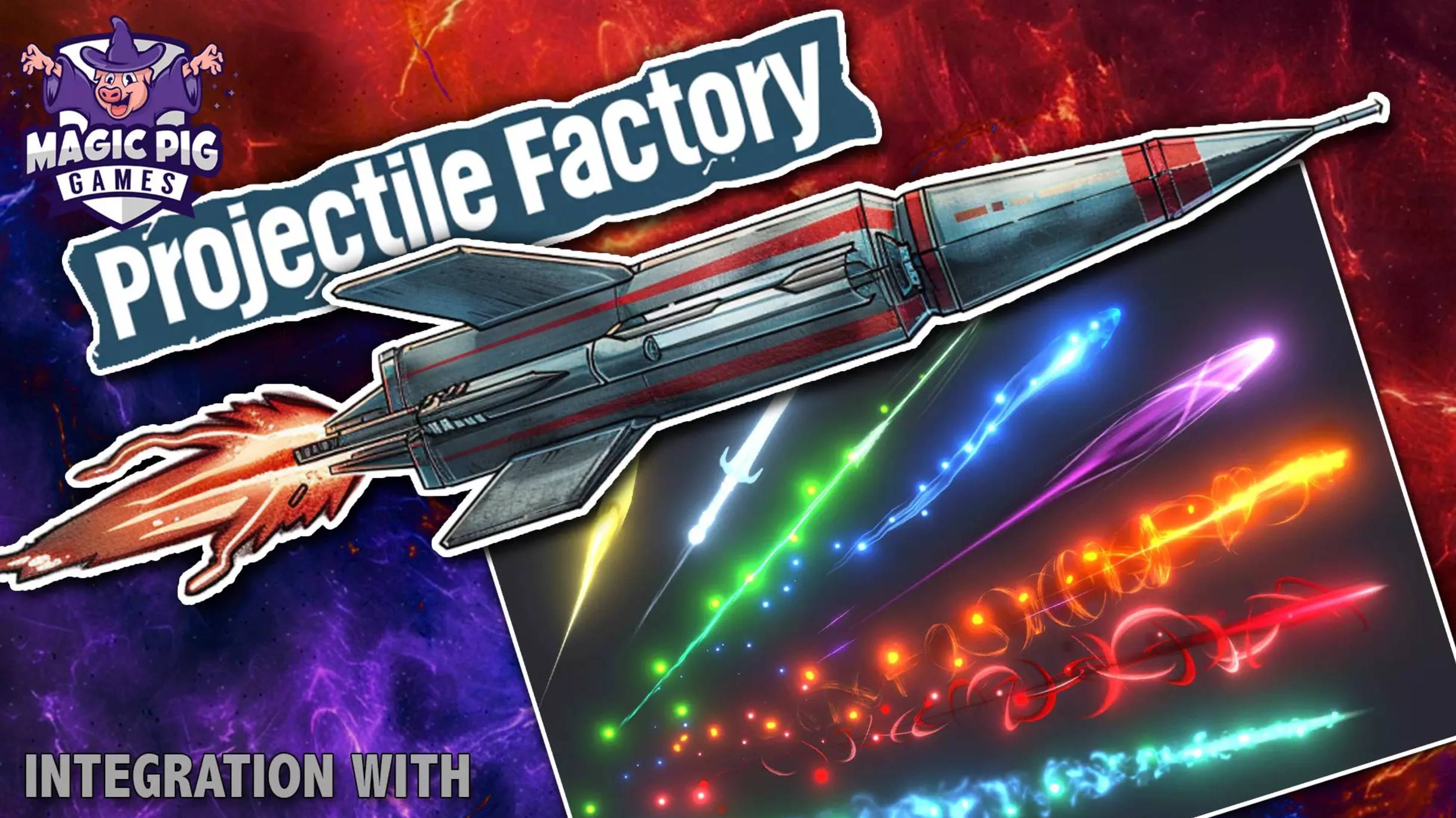 Asset Unity - Projectile Factory for AAA Stylized Projectiles Vol. 1 by HOVL Studio