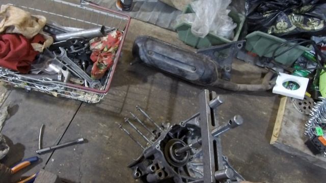 Разбор Yamaha Vino часть 4
