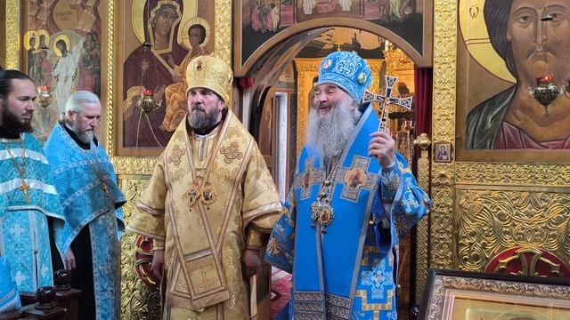 Слово митрополита Иоанна в праздник Тихвинской иконы Божией Матери в Тихвинском храме г.Йошкар-Олы