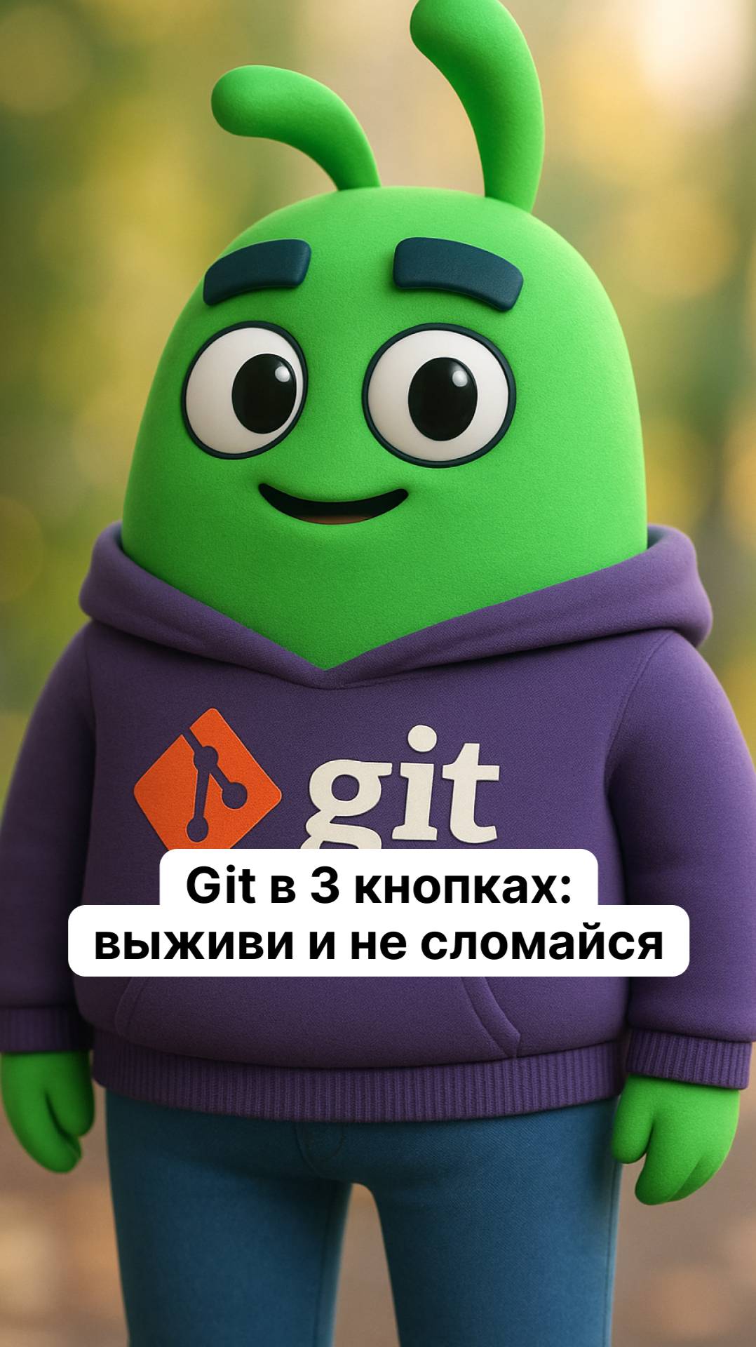 Git в 3 кнопках: выживи и не сломайся