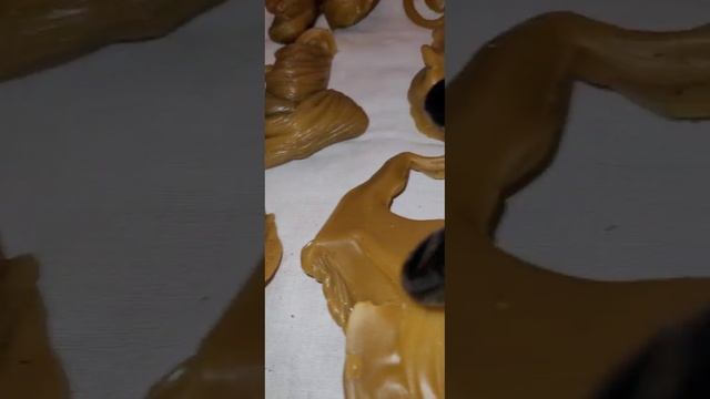 Чистка интимной жизни. Отливка воском.