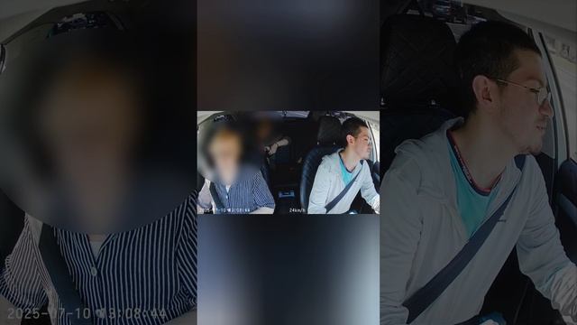 противная бабка пассажирка поясняет водителю за обслугу в такси
