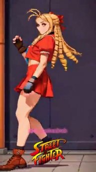 Герои игры Уличный боец в реальной жизни (нейросеть)