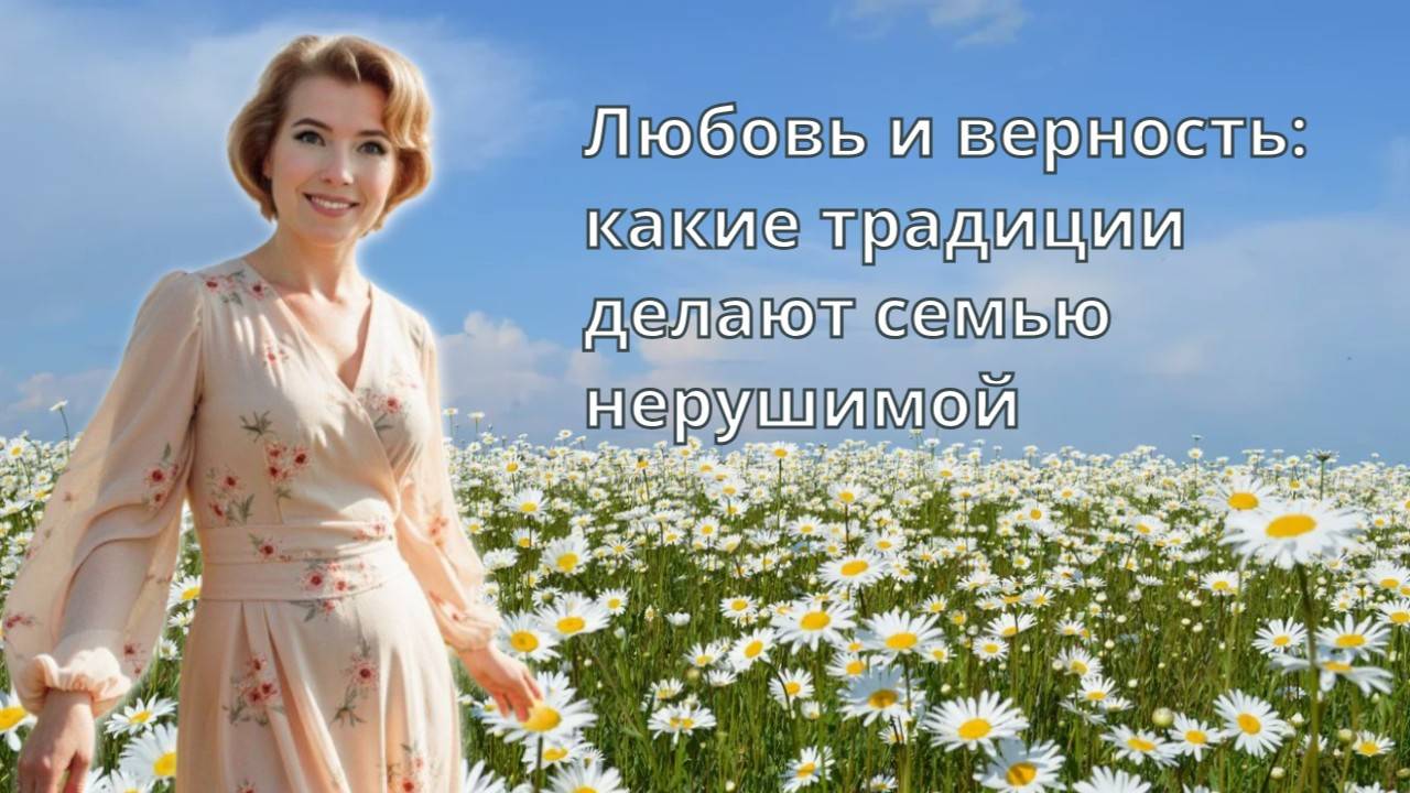 Любовь и верность: какие традиции делают семью нерушимой