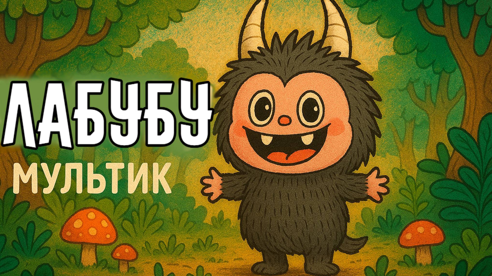 Лабубу| Весёлый мультик для детей | Мультфильм 2025