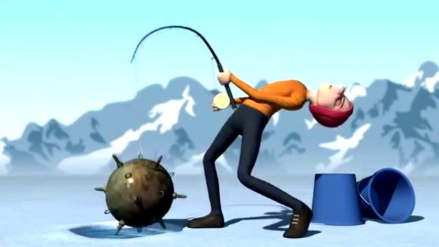 На рыбалке всякое может случится