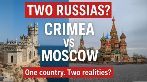 Two Russias? 🇷🇺 An American’s Unfiltered Take on Crimea vs. Moscow