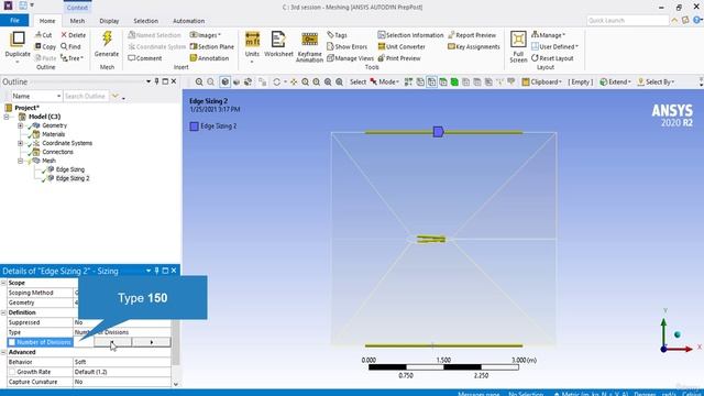 Part 17 - Design Meshing and Aerodynamic Analysis of NACA 0015 Airfoil by ANSYS Fluent