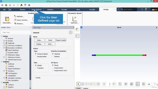 Part 15 - A Comparative Study Using NavierStokes Equations and ANSYS Fluent