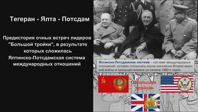 Тегеран-Ялта-Потсдам_Большая тройка - предистория очных встреч