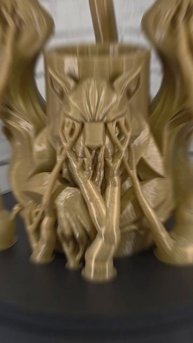 Ваза огненный волк 🐺🔥✨