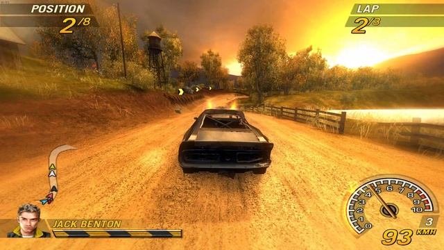 Flatout 2 Derby Level 2 2 Spring Smash Derby Cup 1 карта Midwest Ranch 2 2 попытка