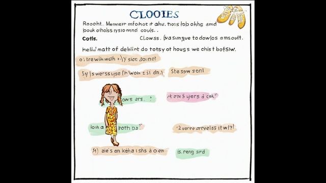 Clothes. Запоминаем, как рассказывать про одежду и обувь