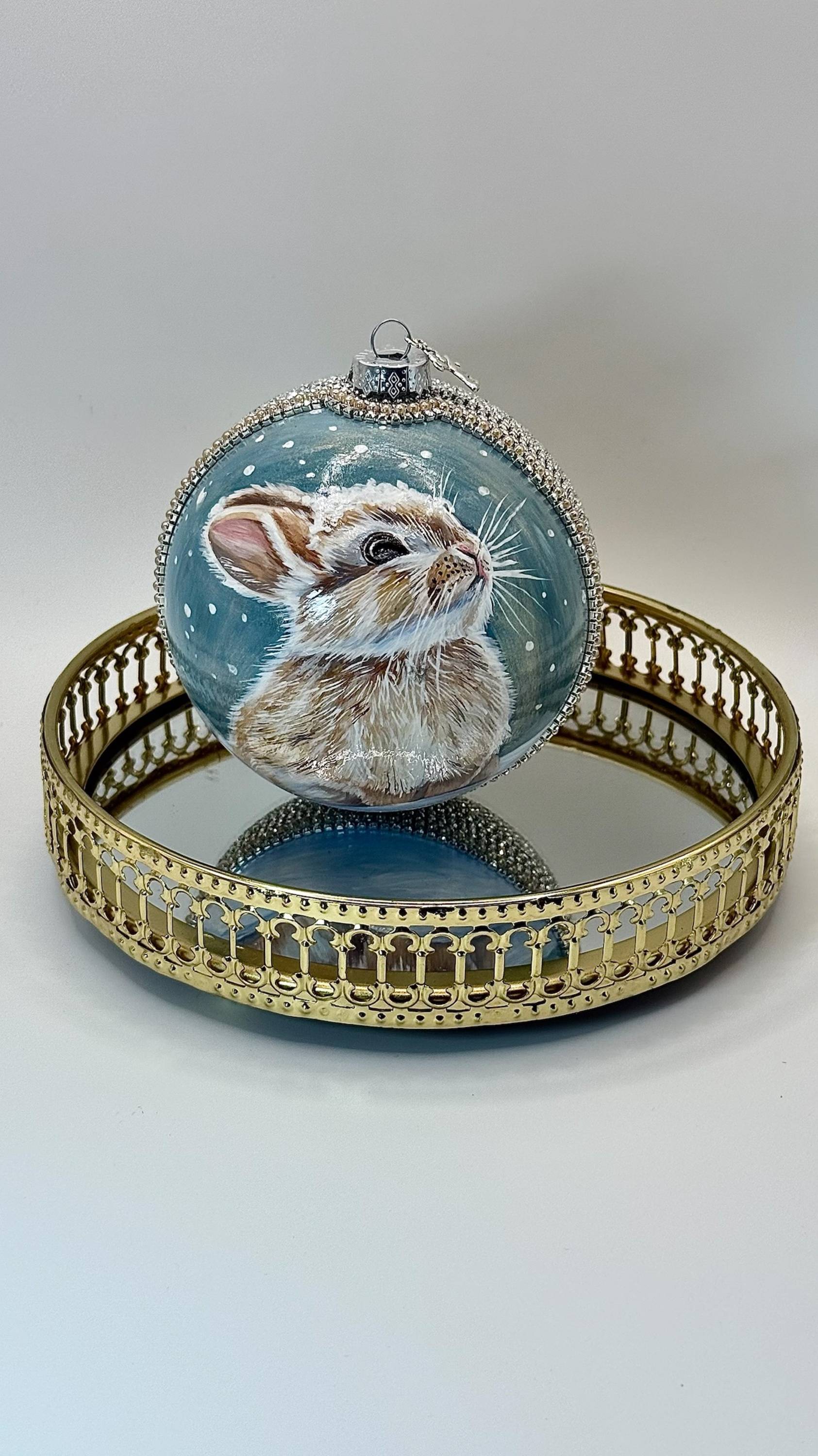 Ёлочный шар «Зайчонок»