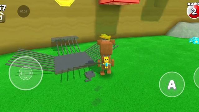 играю в super bear adventure 1 часть.