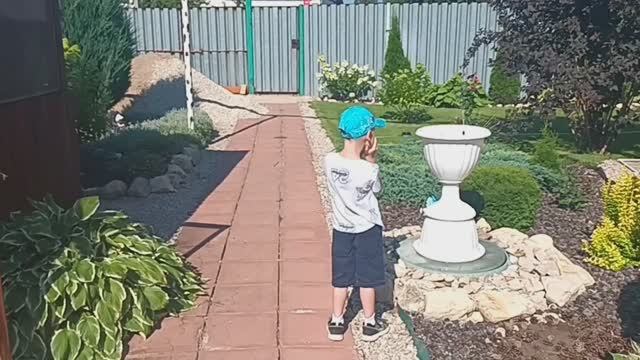 12.07.2025 г.//ВСЕМ СЕМЕЙСТВОМ ПЛЕСКАЕМСЯ😁👍⛱️/// РАСПАКОВОЧКА ОТ ЖЕНИ.// ОБЫЧНАЯ ЖИЗНЬ В СЕЛЕ🏡