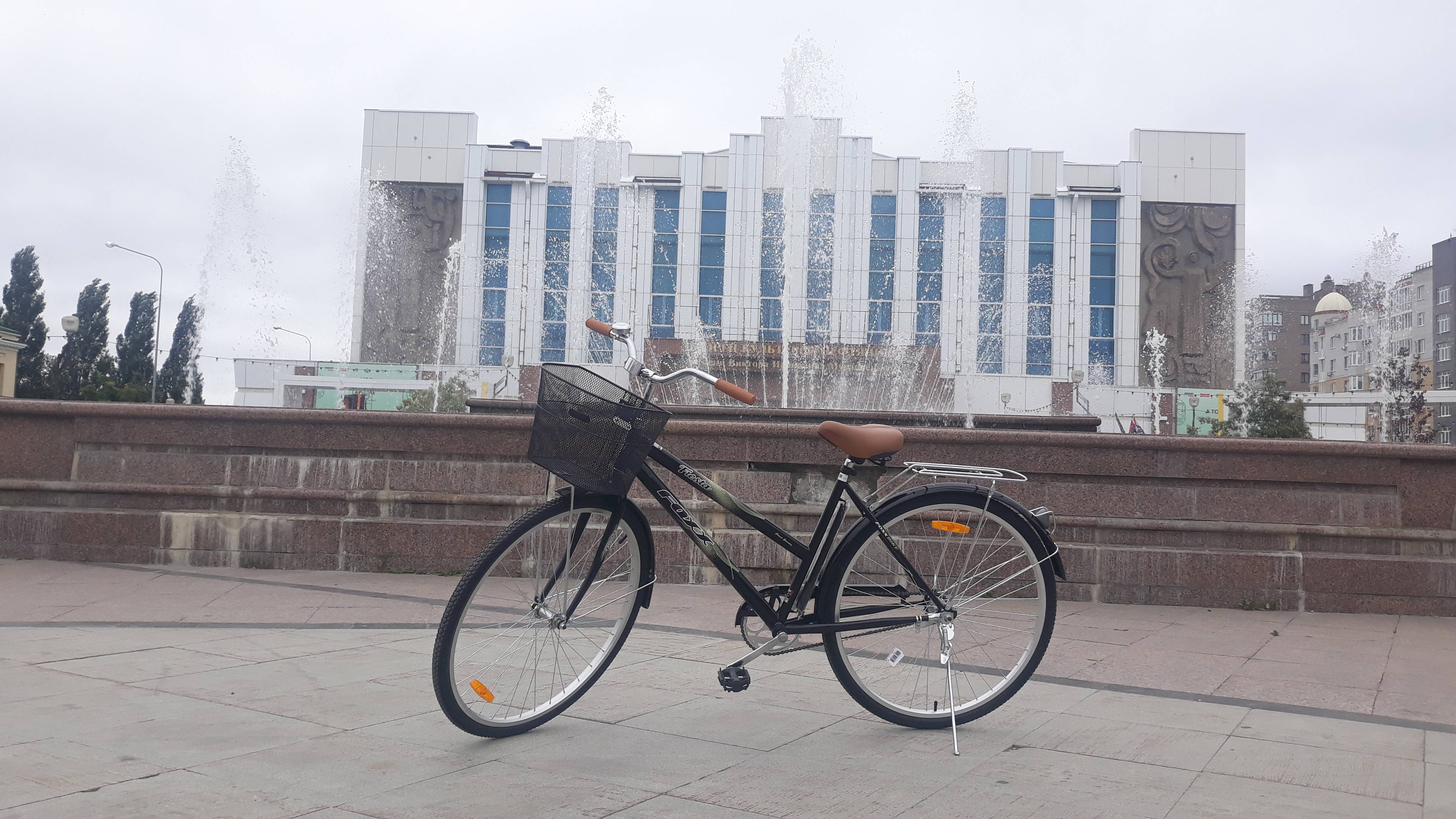 Купил Себе Новый Простенький Велосипед Fox Fiesta, Для Работы Вело-Пешим Курьером В Доставке(130725)