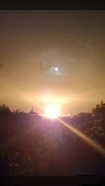 Ночные прилеты по Славянску.