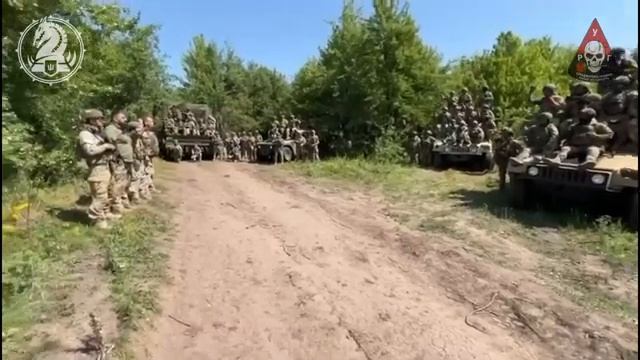 Колумбийские наёмники из 47 ОМБр ВСУ.