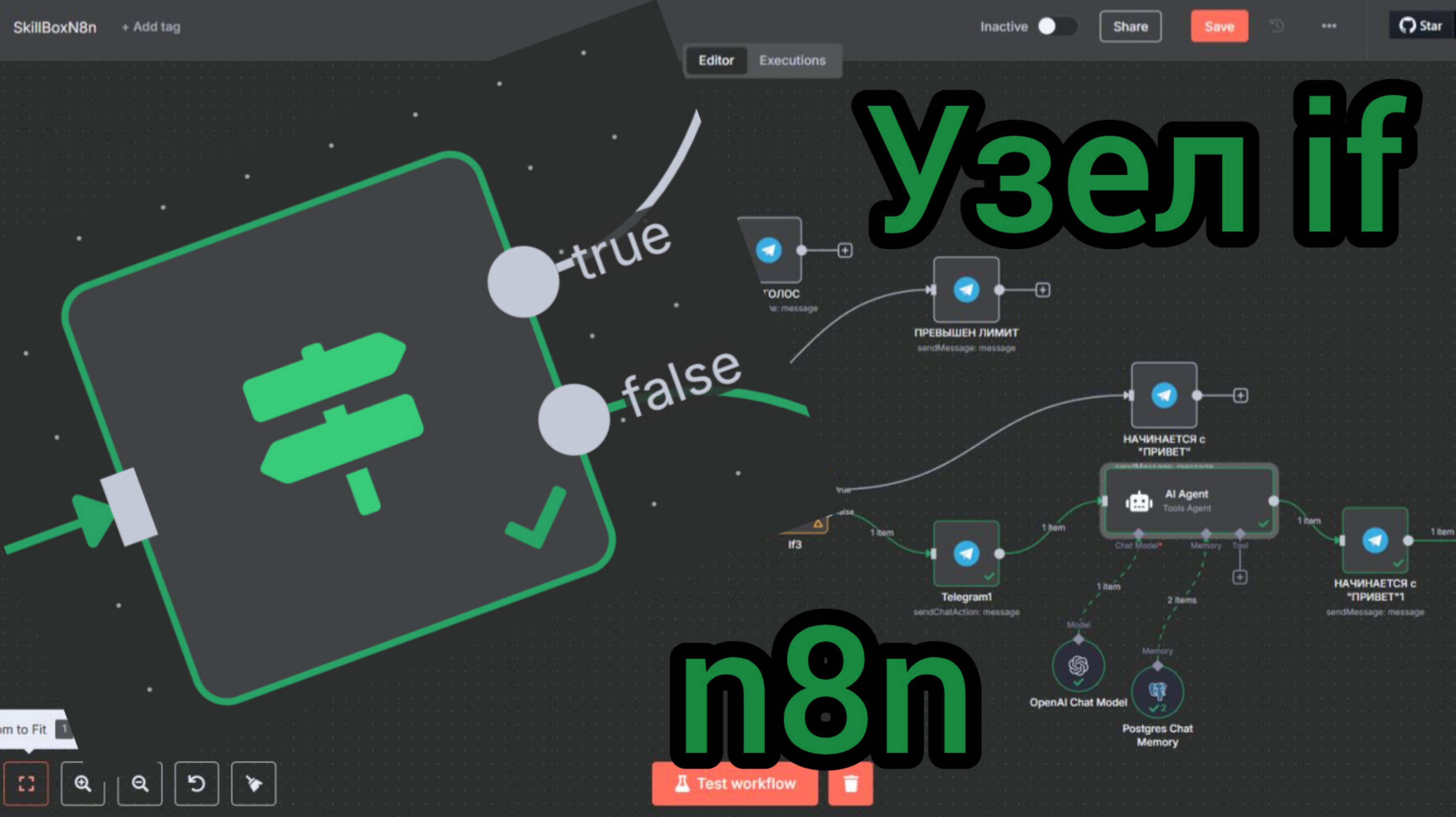 Как Работает IF а n8n? Гайд по условному оператору