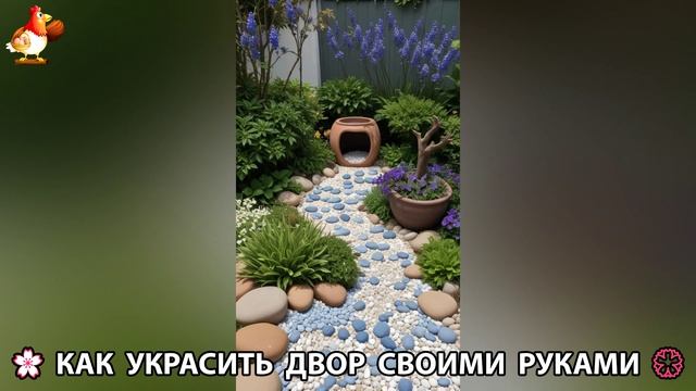 Как украсить двор дома фото идеи (705) 🏡 для дачи и сада своими руками 🌷🪻🌺💮