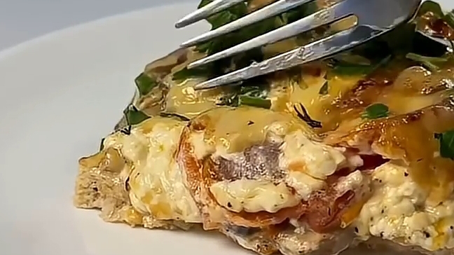 Нежная ЗАПЕКАНКА из куриного фарша...🍗🍽😋    Рецепт в описании ✍️