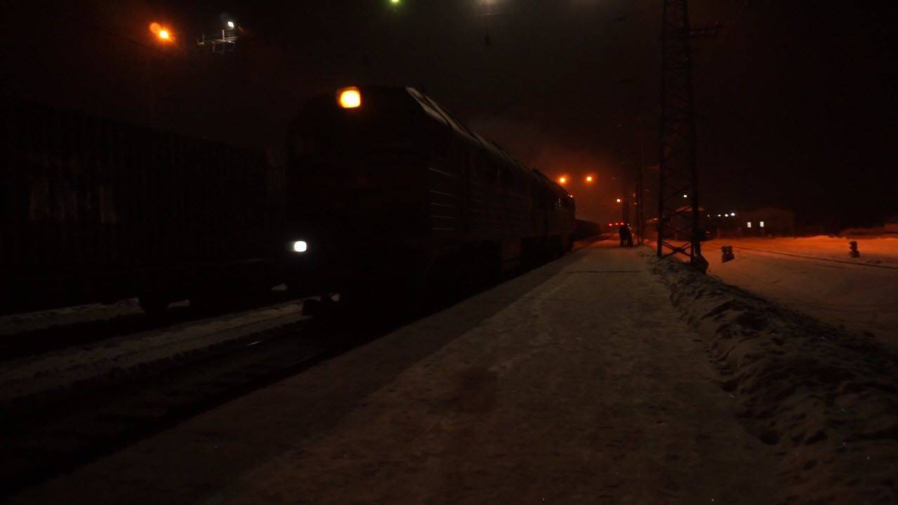 Тепловоз 2ТЭ116У-0069. Коптильня резервом.
