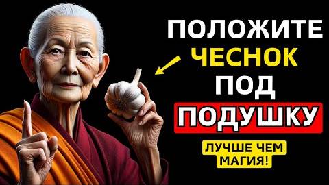 Положите чеснок под подушку на 3 дня и увидьте чудеса