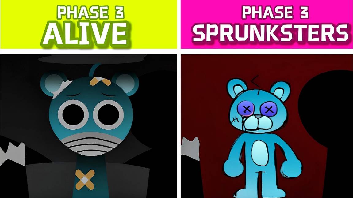 INCREDIBOX SPRUNKI PH3💀 | DEFINITIVE ALIVE vs SPRUNKSTERS! 👥 ДВЕ РЕАЛЬНОСТИ! #сезонконтентаRUTUBE