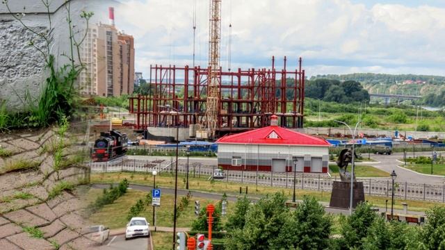 Пионерский б-р и остановка Заречная без стёкол и качается - Кемерово