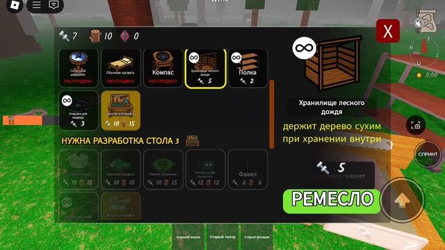 Мы граим в 99 ночей в лесу