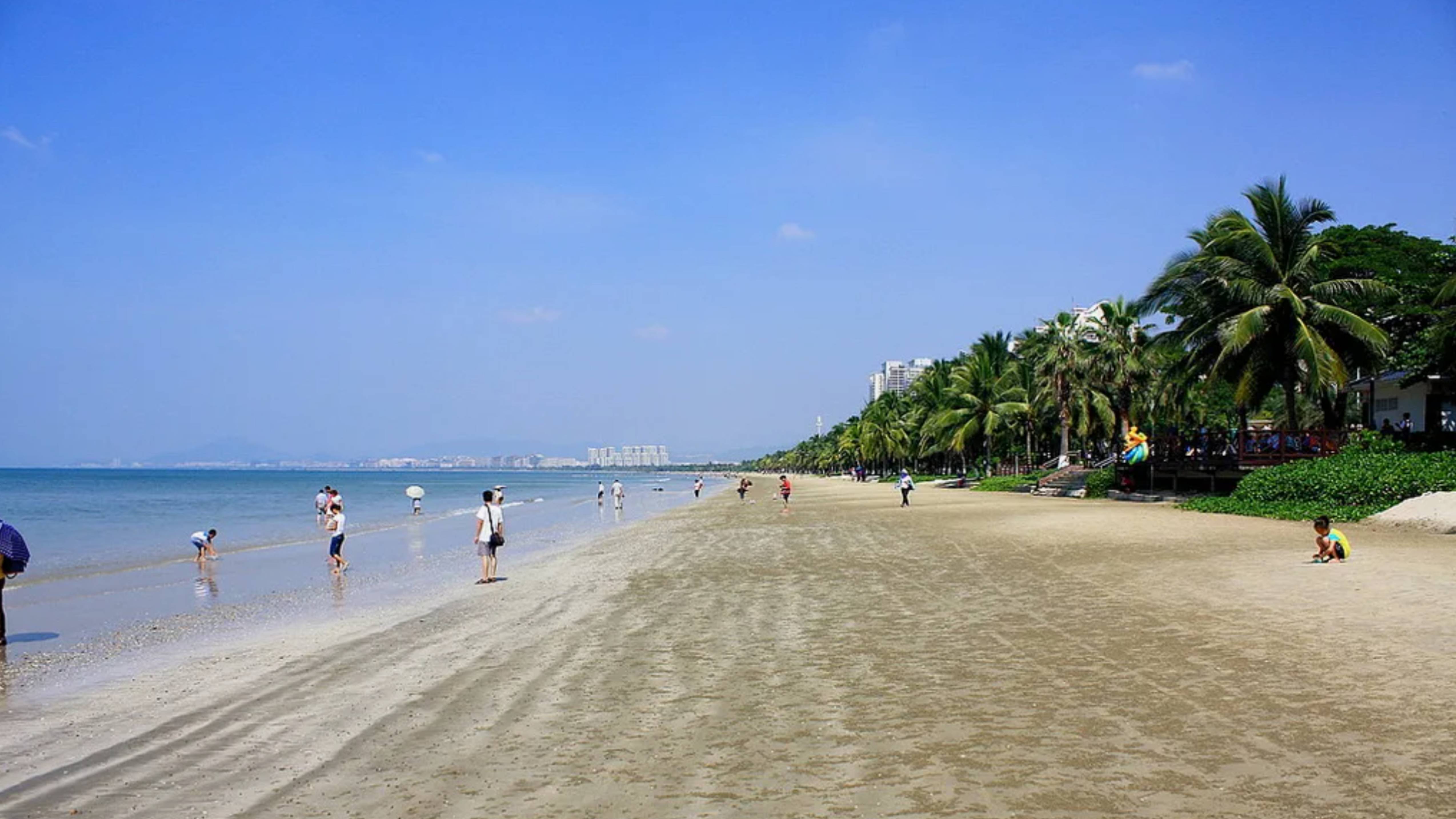 Пляж . Хайнань. Санья