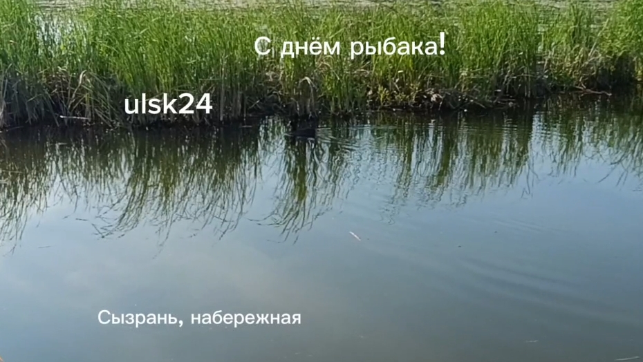 С днём рыбака, мужики! 13 июля 2025 года в России отмечают День Рыбака. Сызрань, Волга, набережная