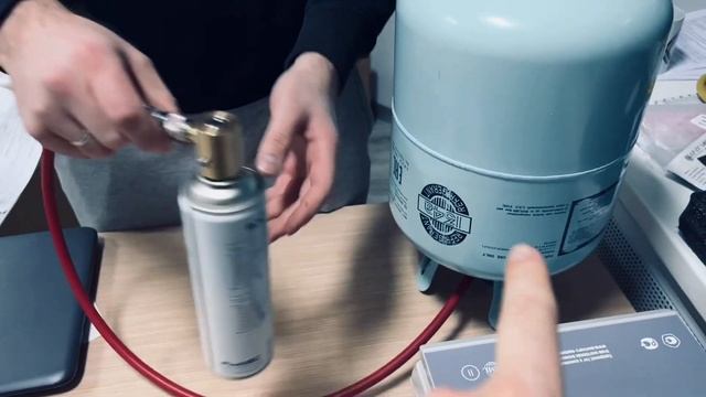 Заправка баллонов для системы охлаждения системы Noblex