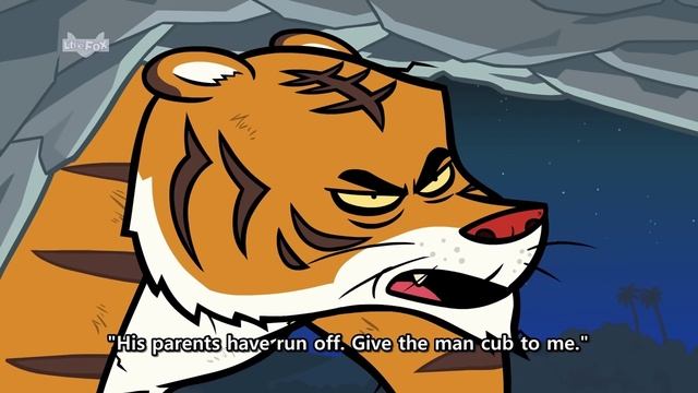 Man Cub in the Wolf Cave