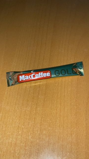 ЗОЛОТОЙ ПАКЕТИК МАК КОФЕ НА КОТОРЫЙ БЫЛ УЖЕ ОБЗОР / MACCOFFEE GOLD РАСТВОРИМЫЙ ИЗ САМОКАТА