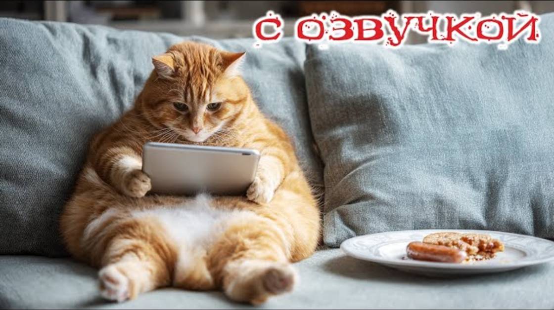 Приколы с котами! С ОЗВУЧКОЙ! САМЫЕ СМЕШНЫЕ ЖИВОТНЫЕ! Смешные коты и собаки!