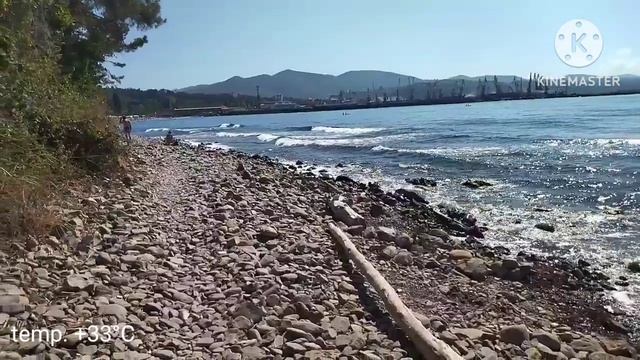 Туапсе. Волнение на море 19.08.2023 год